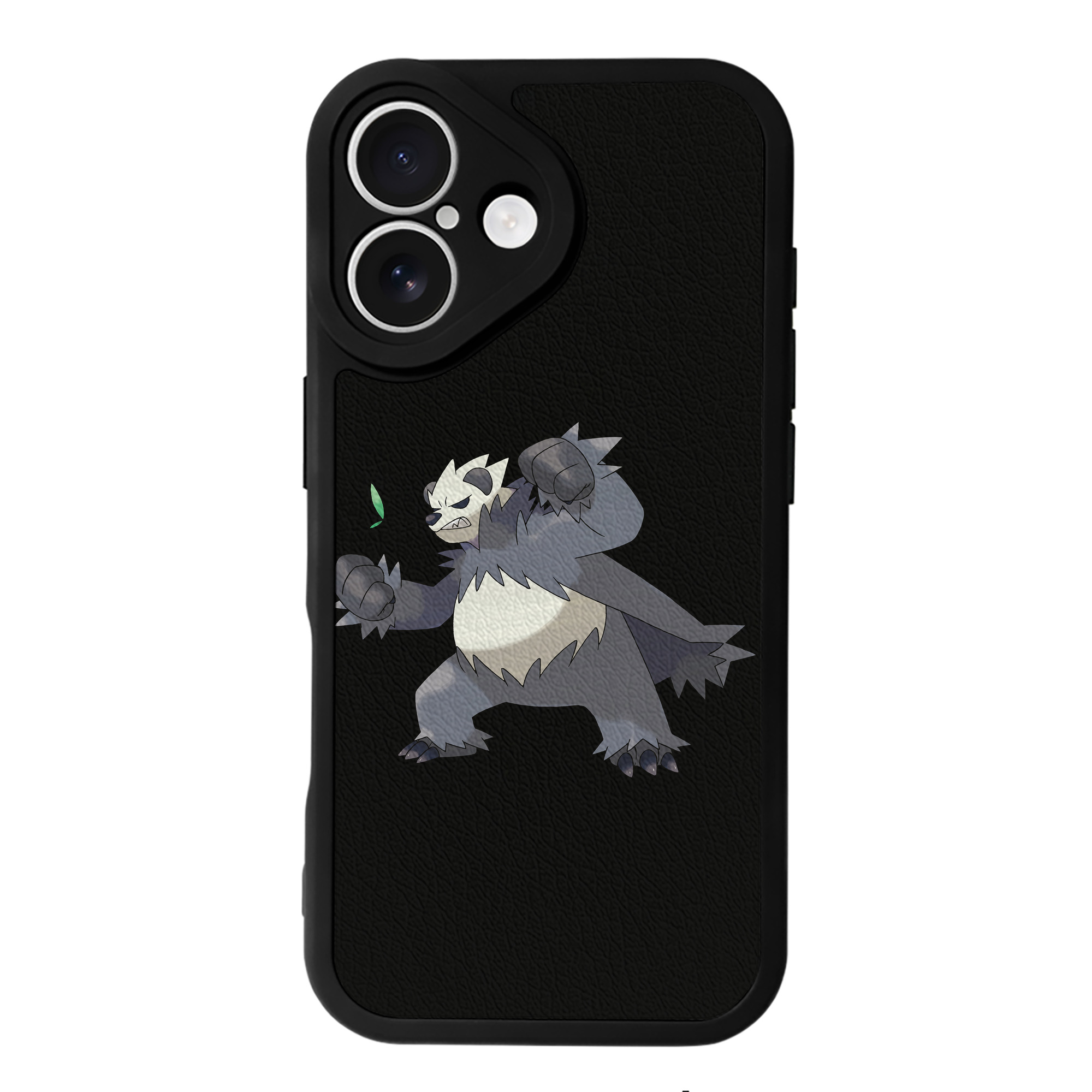（画像用） ポケットモンスター Pokémon 【iPhone 16シリーズ対応】シリコンスマホケース（レザー調） 材質：シリコン